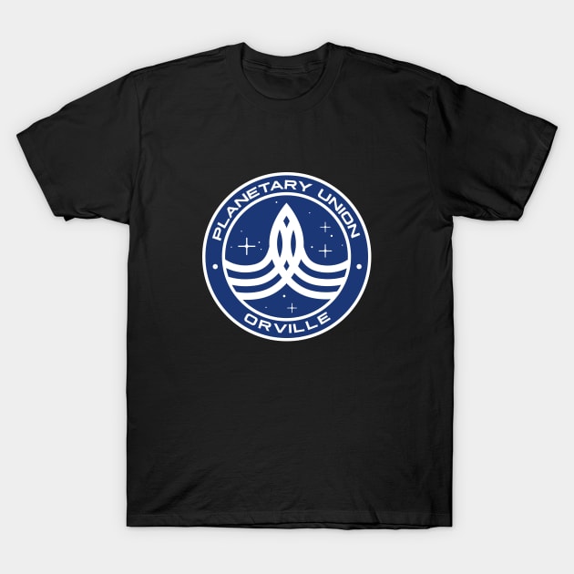 STARSHIP OF THE PLANETARY UNION T-Shirt by BeyondGraphic